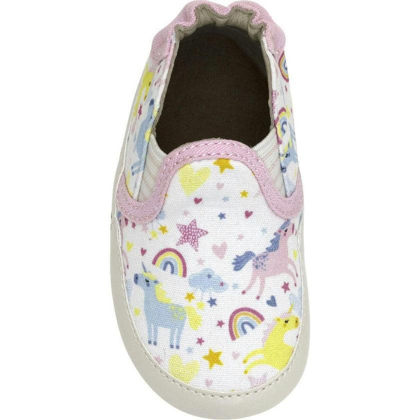 Mini Unicorn Soft Soles in White