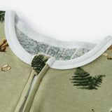 Forest Party Organic Cotton Zipper Pajama