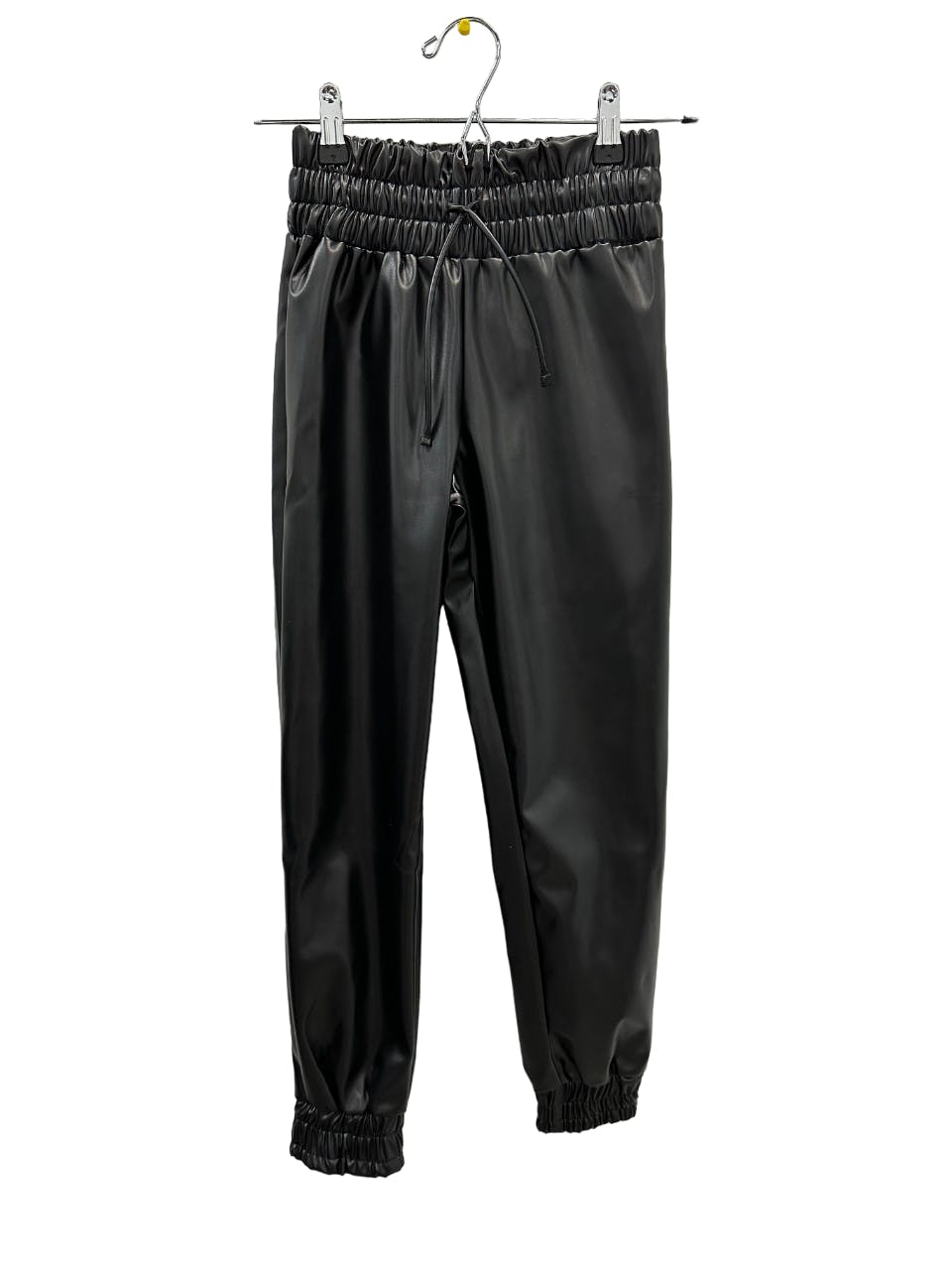 Leather Joggers