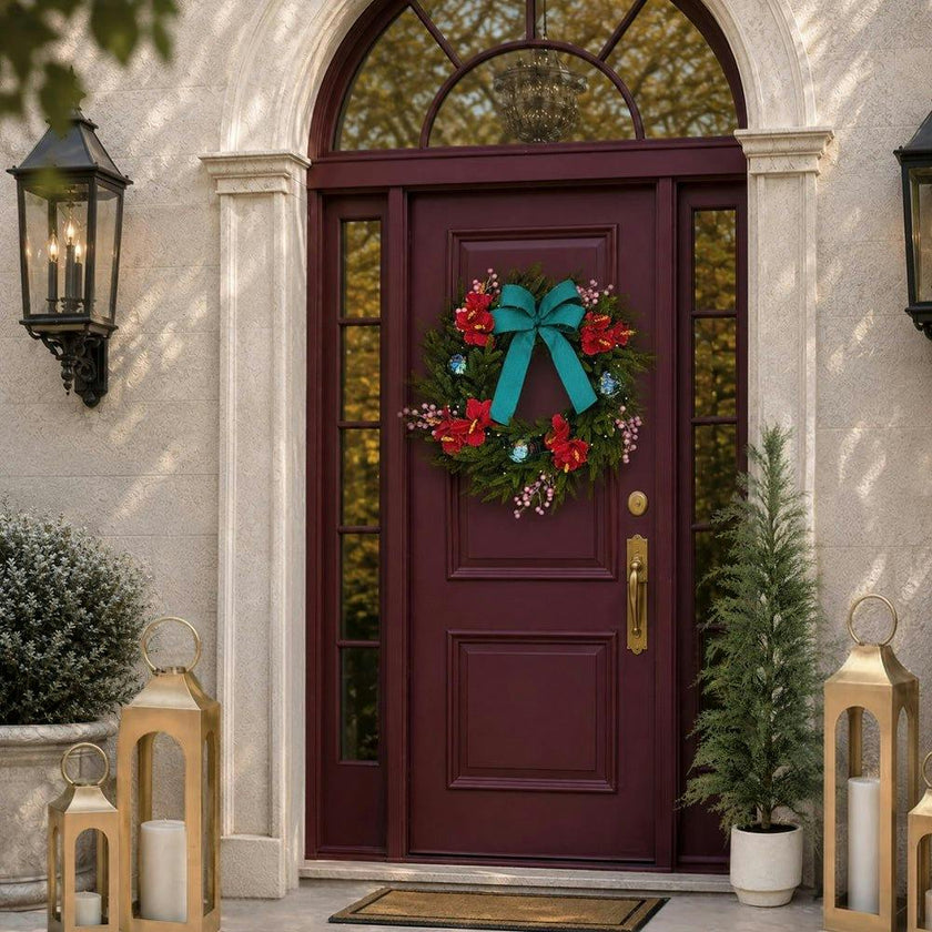 Disney® Stitch Christmas Wreath Pre-Lit
