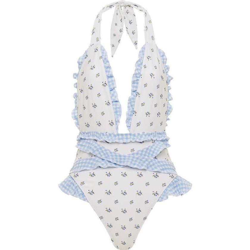 Tropez Ruffle Edge One-Piece