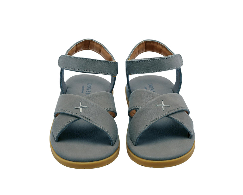 Otis Sandals | Petrol Leather