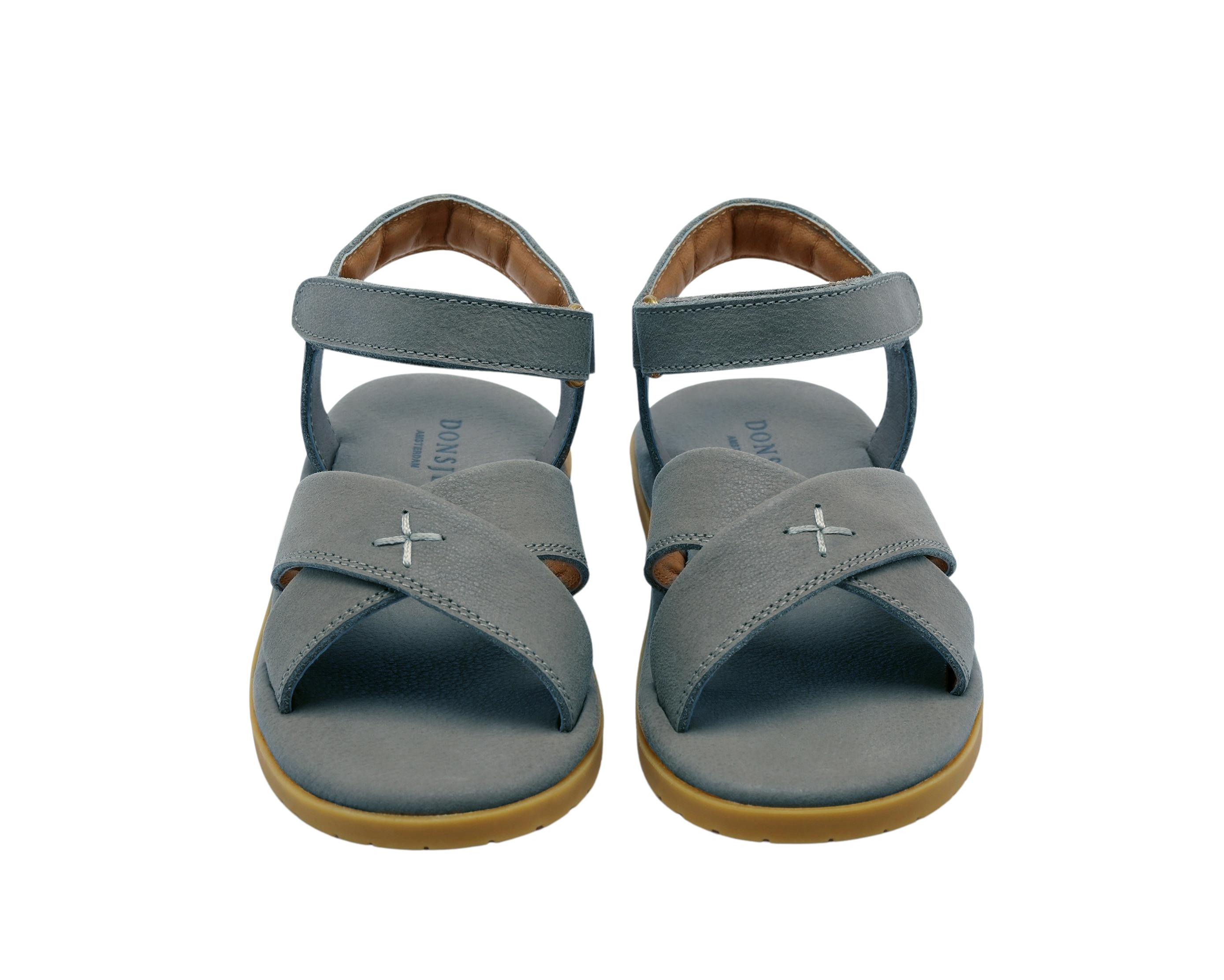 Otis Sandals | Petrol Leather