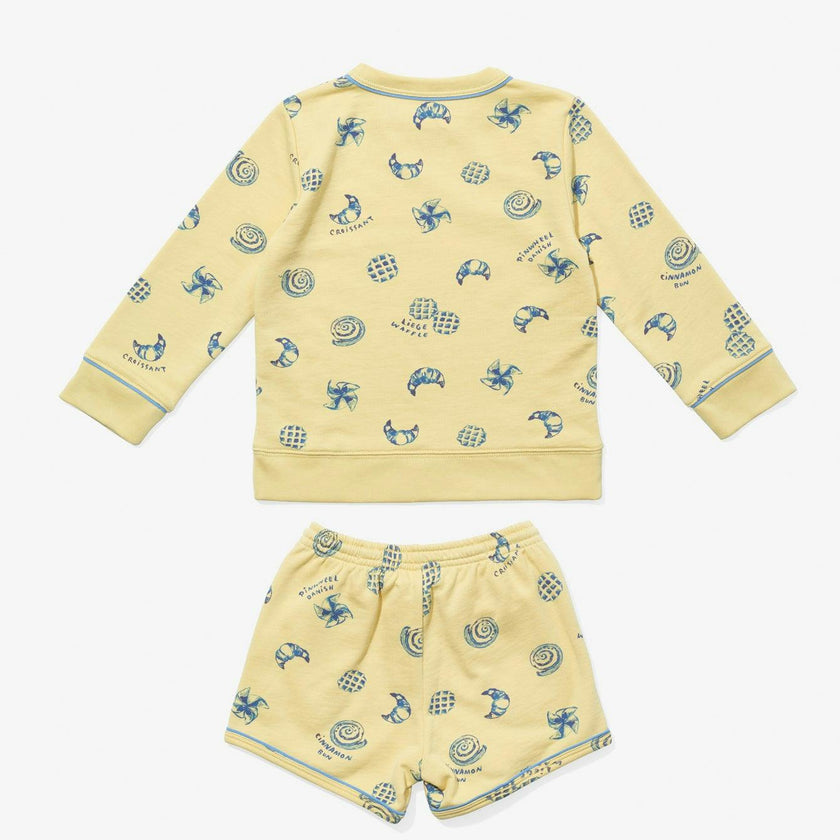 Remy Short Set, Butter Le Breakfast