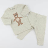 Shaggy Applique L/S 2pc Set
