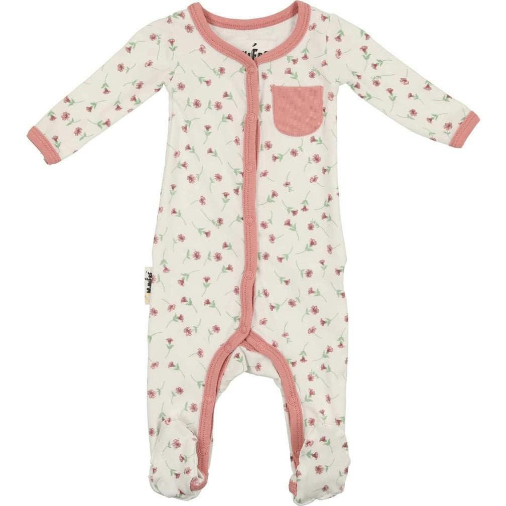 All Over Floral Footie