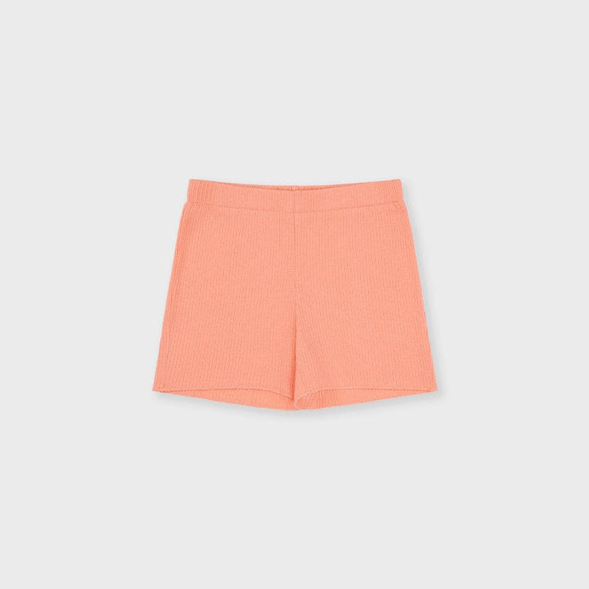 Organic Cotton Ribbed Short