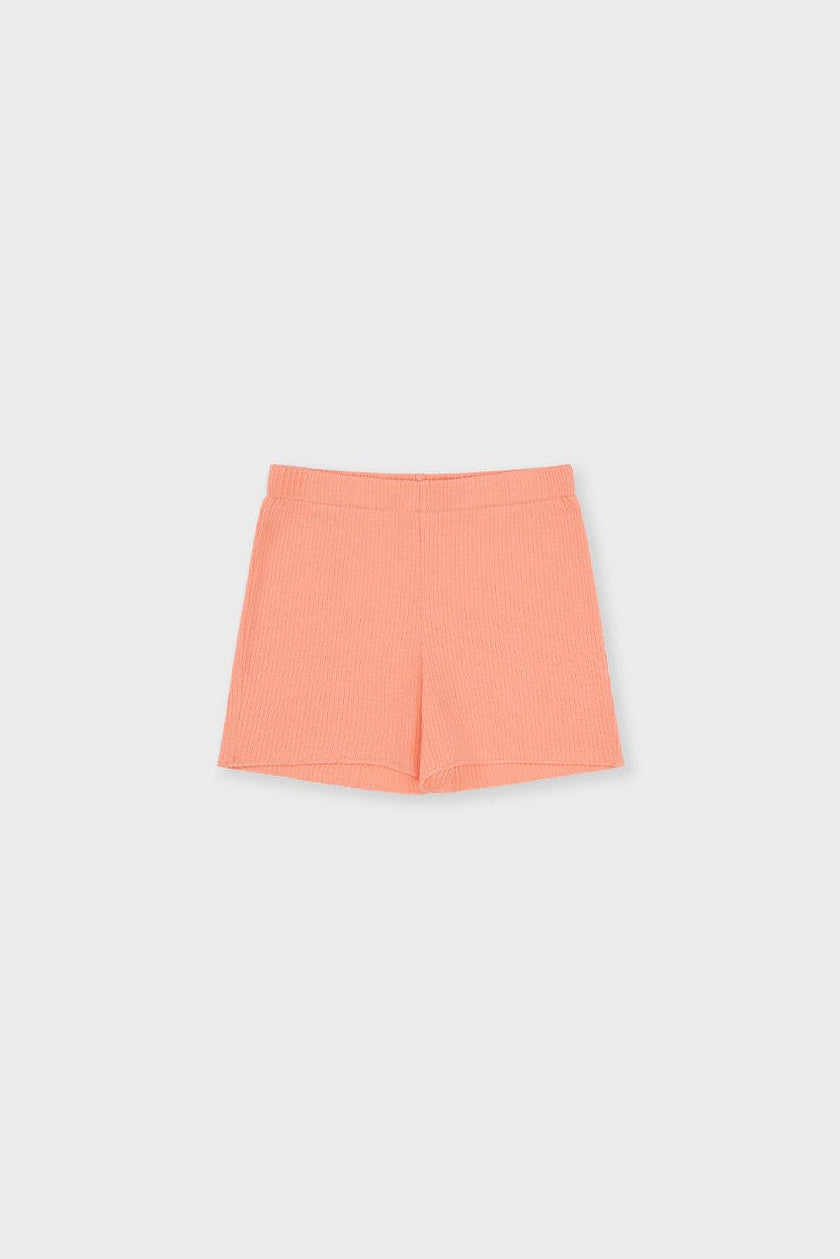 Organic Cotton Ribbed Short