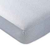 Leze Blue Crib Sheet