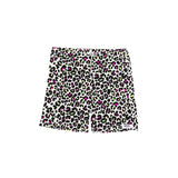 Biker Shorts in Neon Leopard