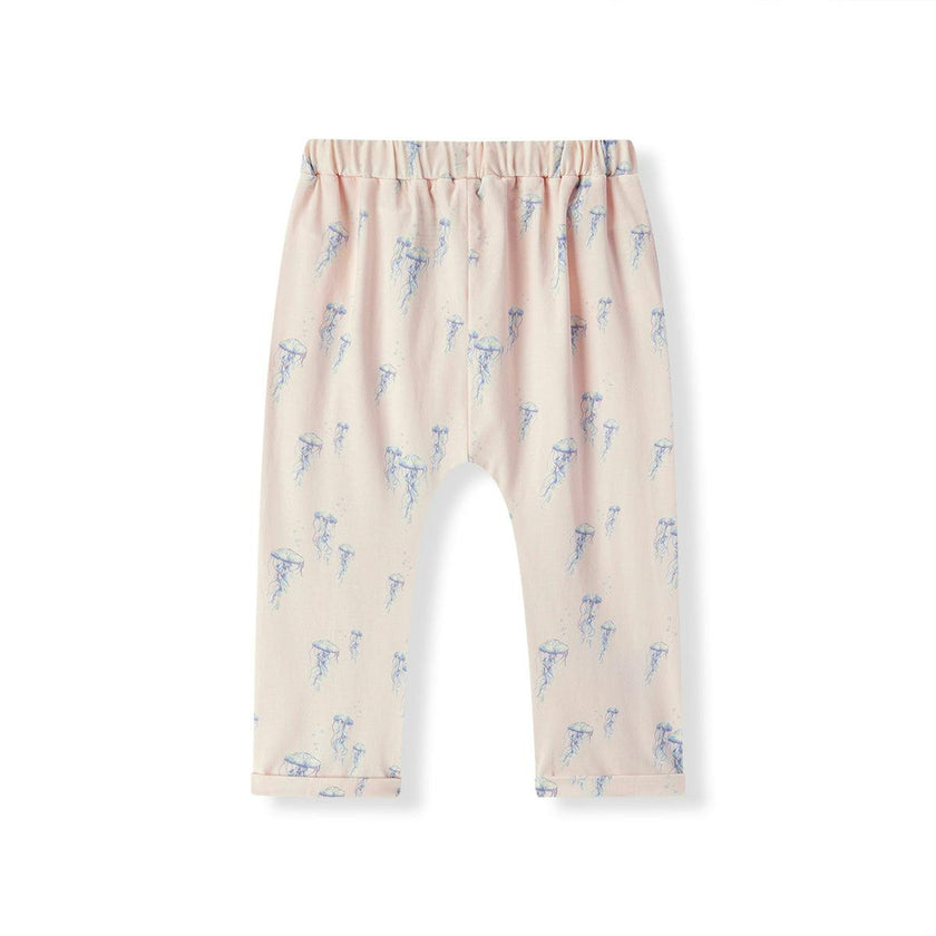 Sunset Jellyfish Cotton Stretch Jogger Pants