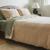 Sand Linen Duvet Cover, Beige