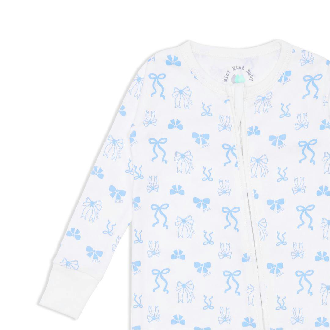 Coquette Zip-up Baby Bodysuit