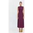 The Sloane Dress - Aubergine