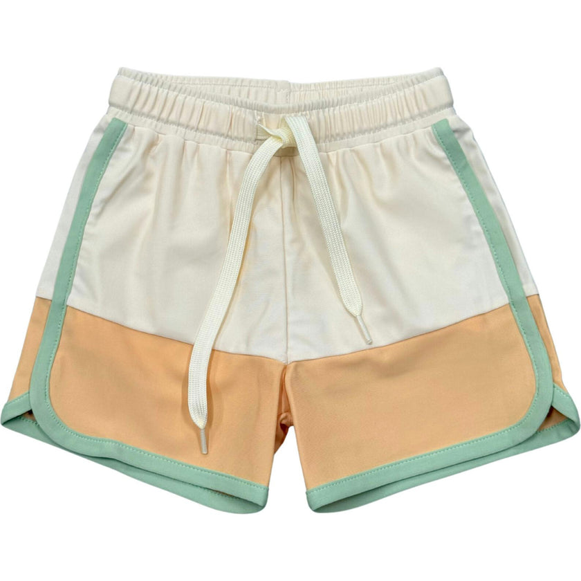 Boy's Colorblock Swim Shorts