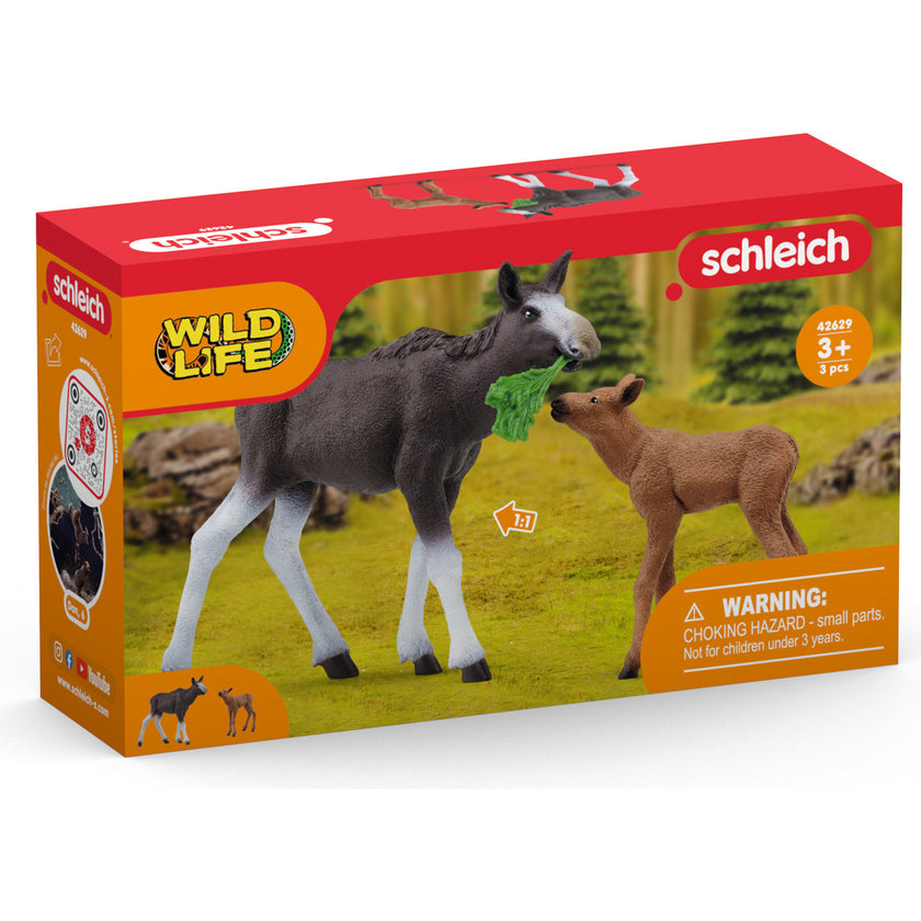 Schleich Wild Life: Family - Animal Figurine Playset