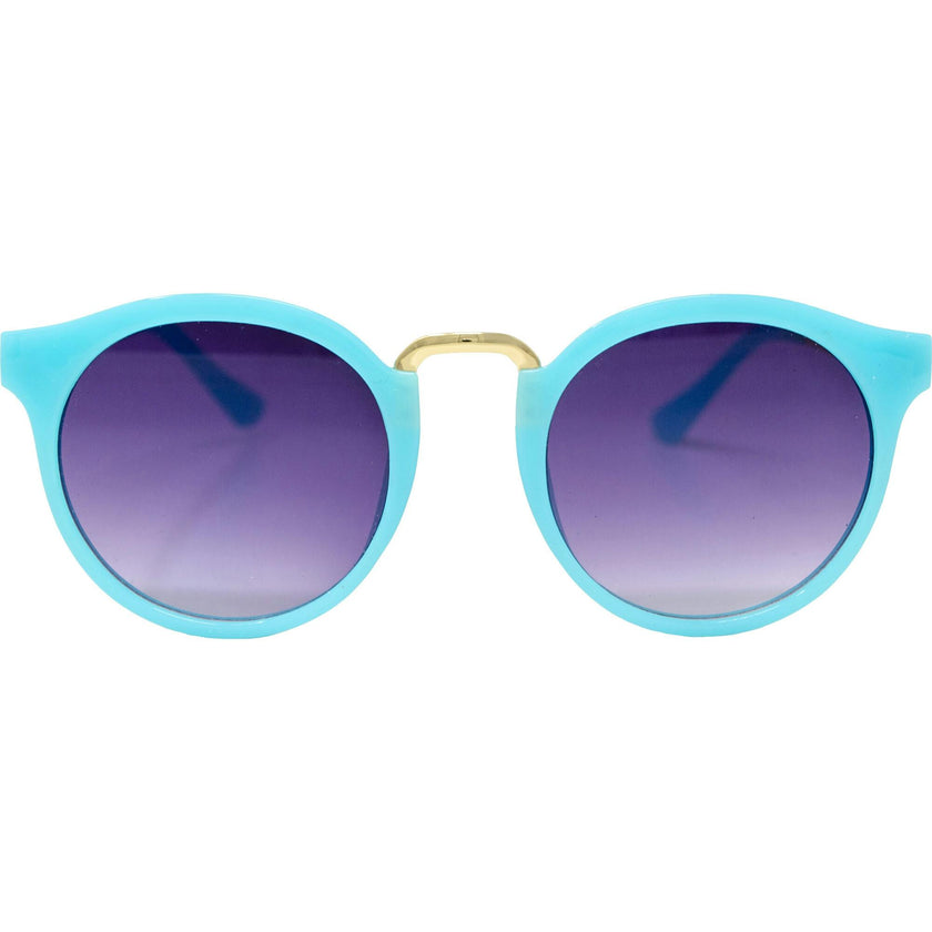 Teal Retro Sunglasses