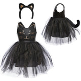 Black Cat Dress & Headpiece