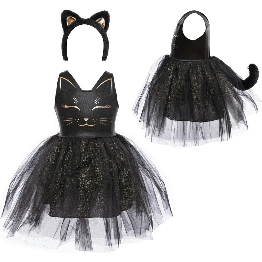 Black Cat Dress & Headpiece