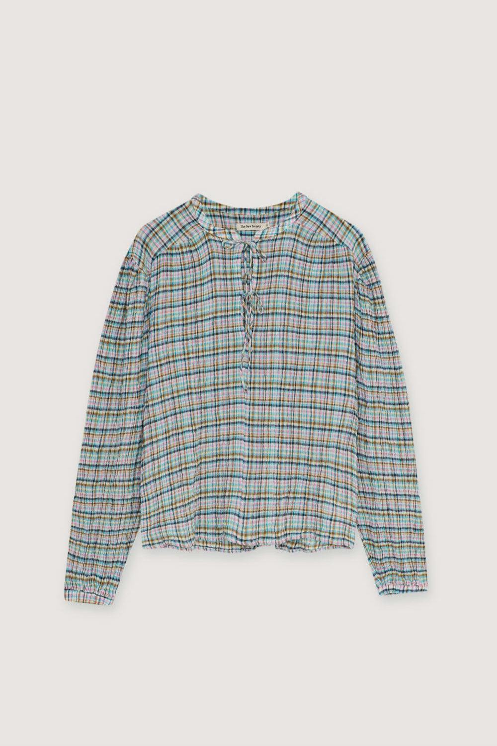 Zinnia Woman Short Zinnia Check