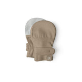 STAY ON MITTS | SANDSTONE — Bamboo Organic Cotton Blend
