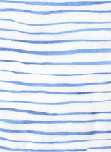 Baby Classic Bib - Wave Stripe