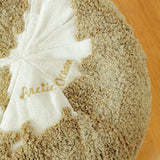 Pouf World Map Rugcycled