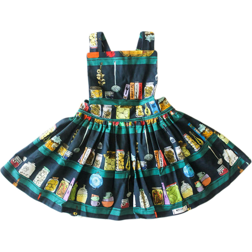Pinafore Dress in Canning