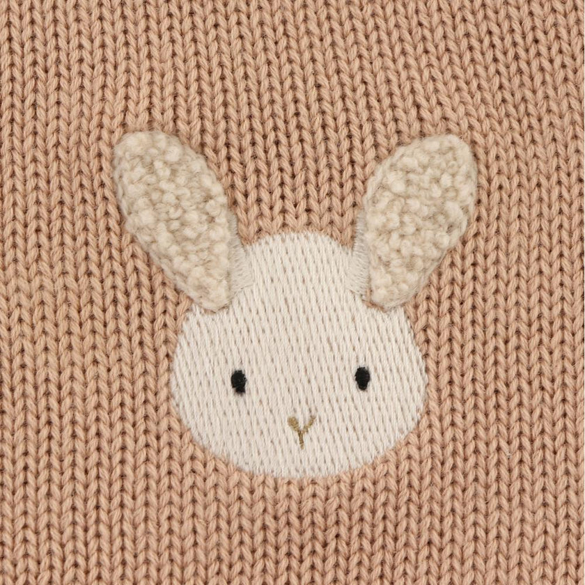 Danta Cardigan | Fluffy Bunny | Rose Mocha