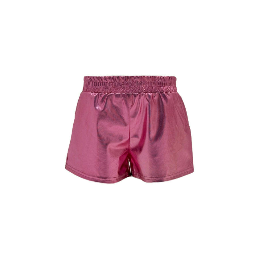 Metallic Track Shorts Blue
