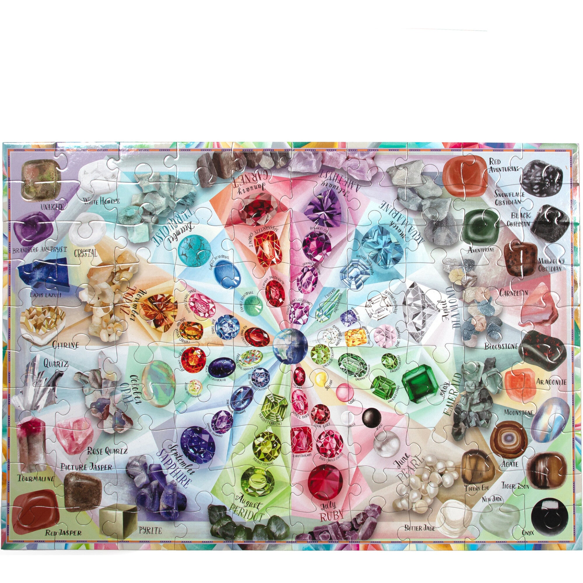 Love Of Crystals & Gems - 100 Piece Puzzle