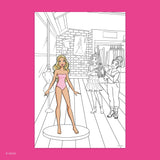 Color & Sticker Fun: Barbie