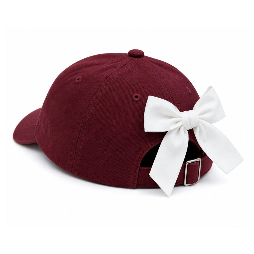 Touch Down Bow Baseball Hat