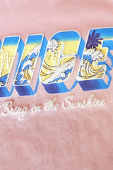 Kids' Pink Venice T-shirt-Unisex