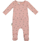 Pine Cone Print Footie