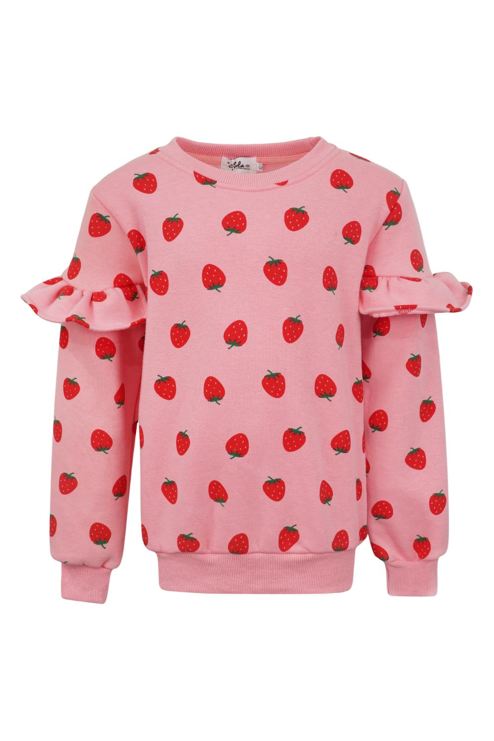 Strawberry Ruffle Joggers Set