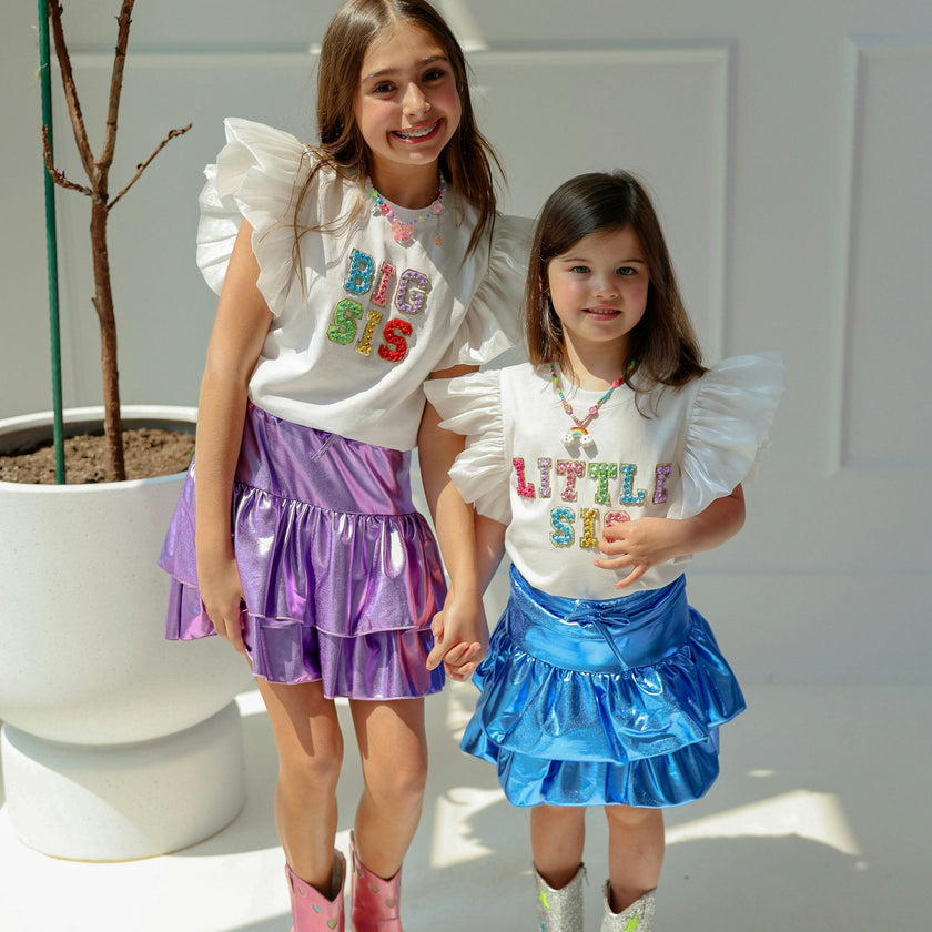 Little Sis Ruffle T-Shirt