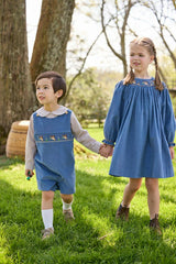 Smocked Vintage John John - Flying Mallard
