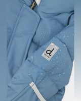 Baby Cloud One Piece Snowsuit Adapted For Car Seats Blue Grey