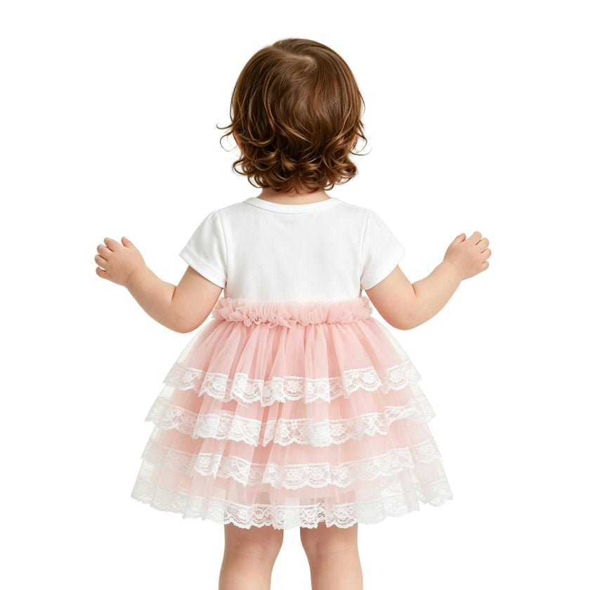 Pink Briony Tulle Dress