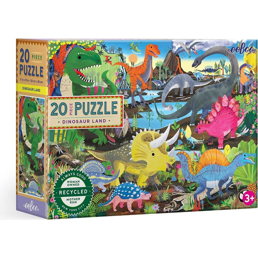 Land 20 piece jigsaw puzzle