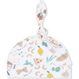 Pasta Lovers - Lap Shoulder Gown & Knotted Hat