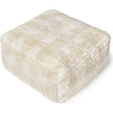Pouf Vichy Ivory