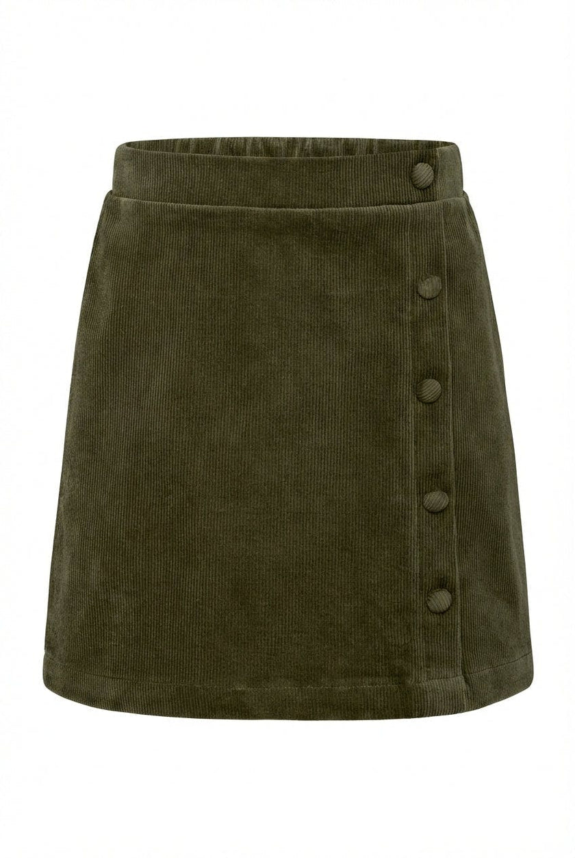 Reese Skirt Olive Cord