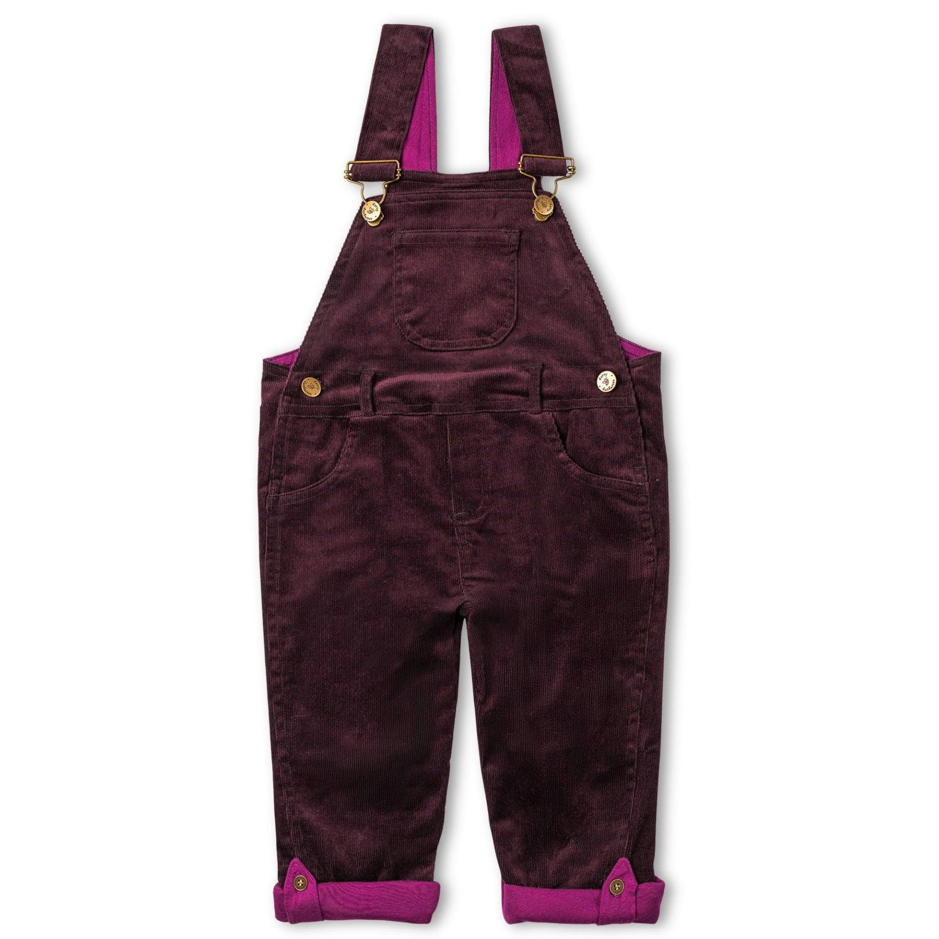 Elderberry Corduroy Overalls