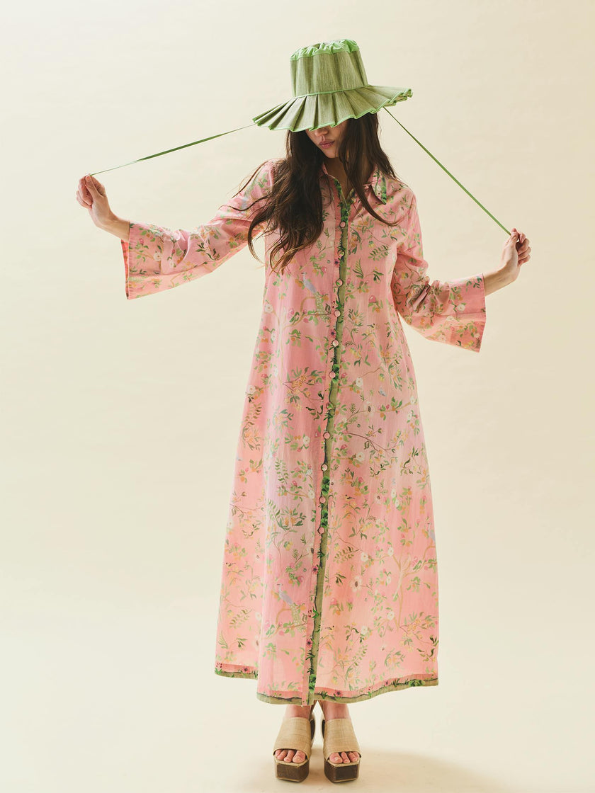 Birdie Dress, Peony Peacock x Larsen McDowell