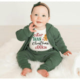 long sleeve graphic bodysuit | christmas cookie