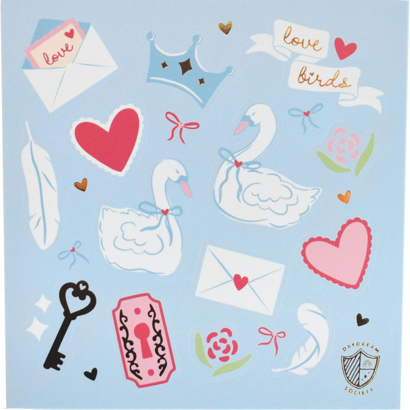 Love Birds Stickers