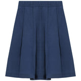 Ribbed Short Panel Skirt