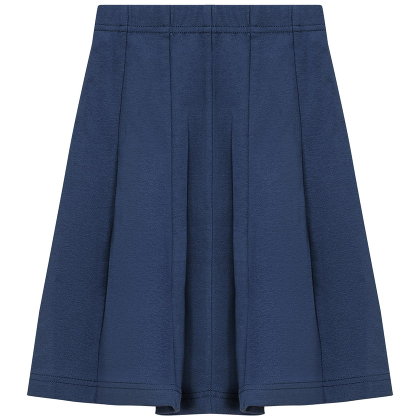 Ribbed Short Panel Skirt